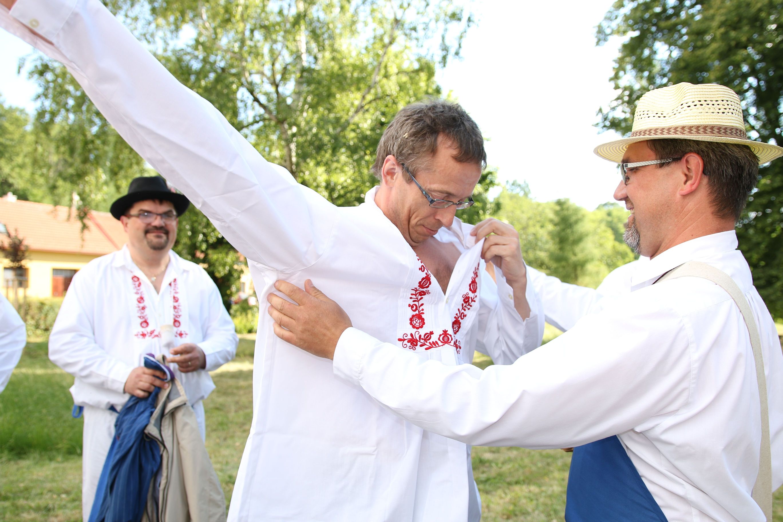 Ivoš pasovaný na sboristu
